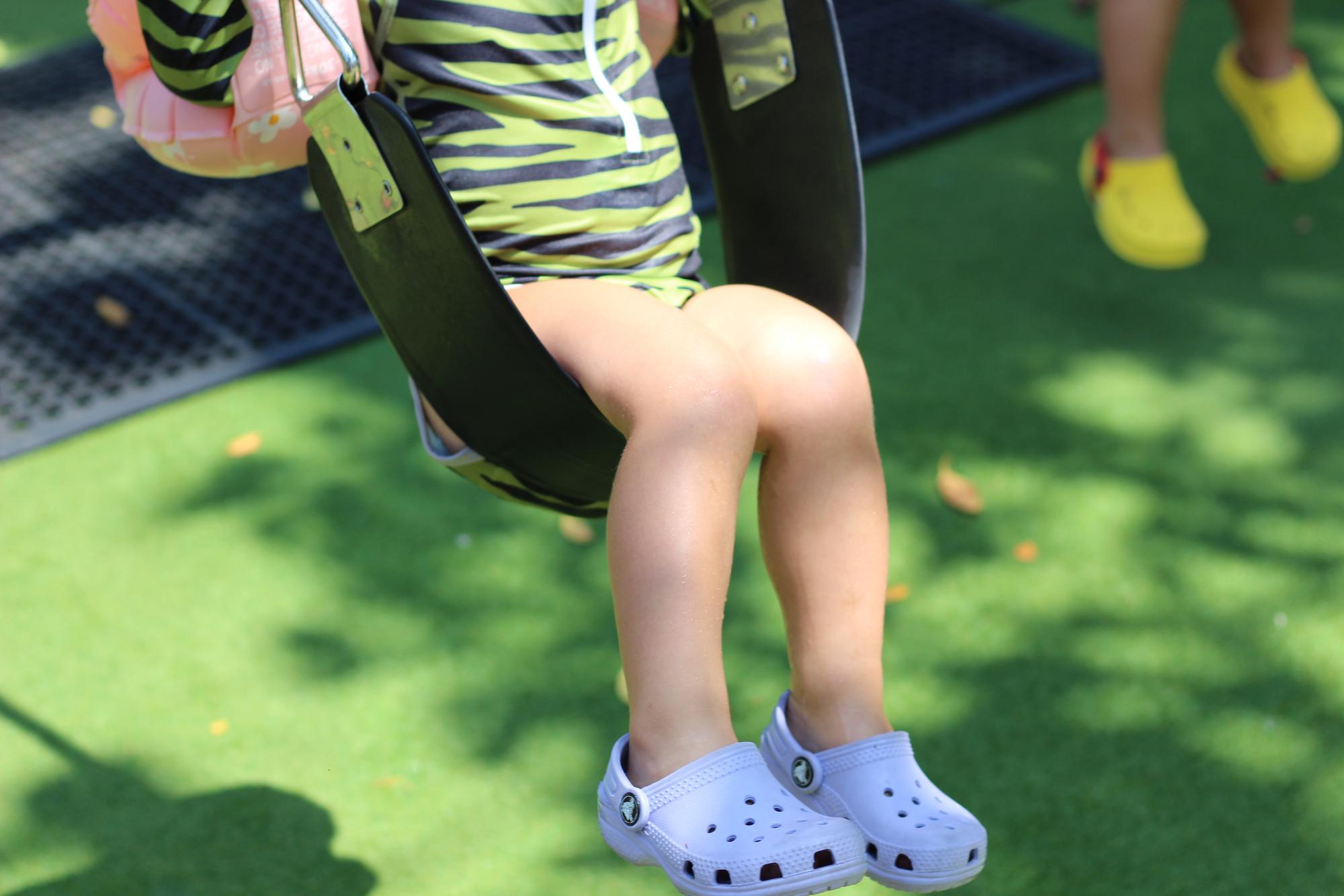 Outdoor play area